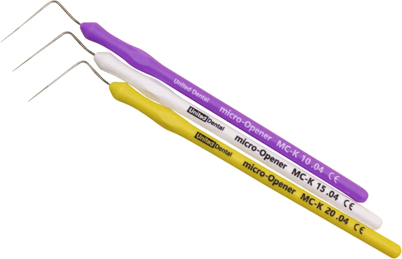 Packung 3 Stück 21 mm, ISO 10 lila, ISO 15 weiß, ISO 20 gelb, Taper 04 Packung 3 Stück 21 mm, ISO 10 lila, ISO 15 weiß, ISO 20 gelb, Taper 04