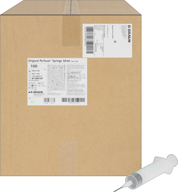 Packung 100 Stück mit Aspirationskanüle
