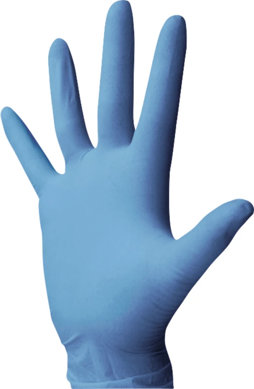 Packung 100 Stück puderfrei, blau, XS