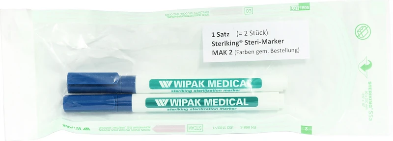 116032 - Nicht-toxische Marker - Packung 2 Stück blau