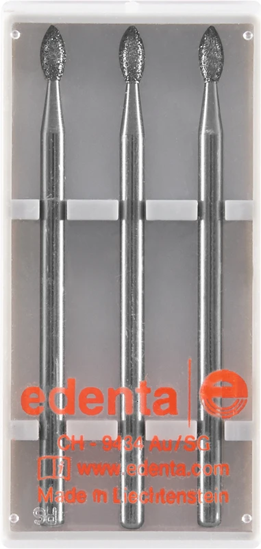 Packung 3 Stück Standard, HP, Figur 257 Knospe, 5 mm, ISO 023 Packung 3 Stück Standard, HP, Figur 257 Knospe, 5 mm, ISO 023