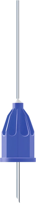 Packung 100 Stück blau, 0,6 x 23 mm