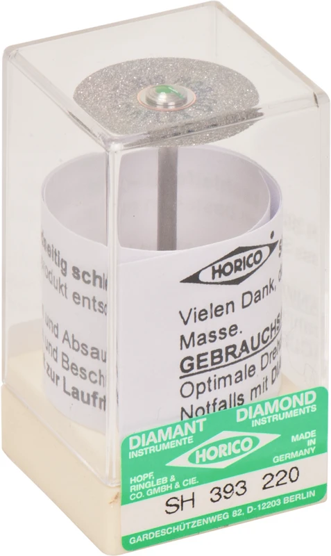 72242 - SINTERDIAFLEX® 393 - Stück doppelseitig, flexibel, HP, Figur 393, 0,3 mm, ISO 220