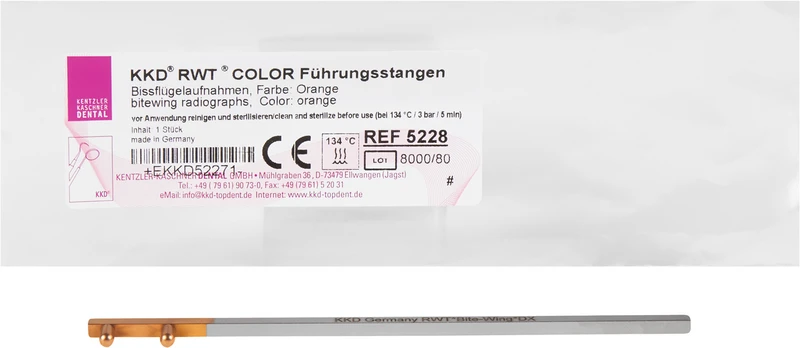 Stück orange, für Bissflügel