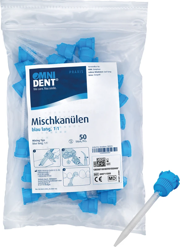 Beutel 50 Stück blau, lang 1:1 Beutel 50 Stück blau, lang 1:1
