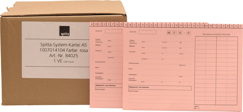 Packung 200 Stück rosa