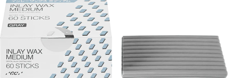 Packung 60 Wachssticks grau