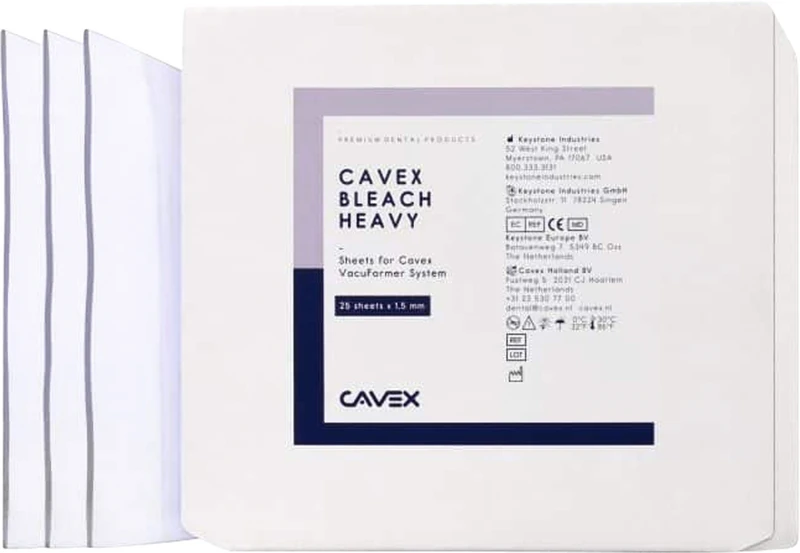 Packung 25 Stück transparent, Stärke 1,5 mm Packung 25 Stück transparent, Stärke 1,5 mm