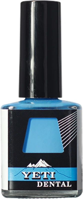 Flasche 18 ml Stumpflack blau Flasche 18 ml Stumpflack blau
