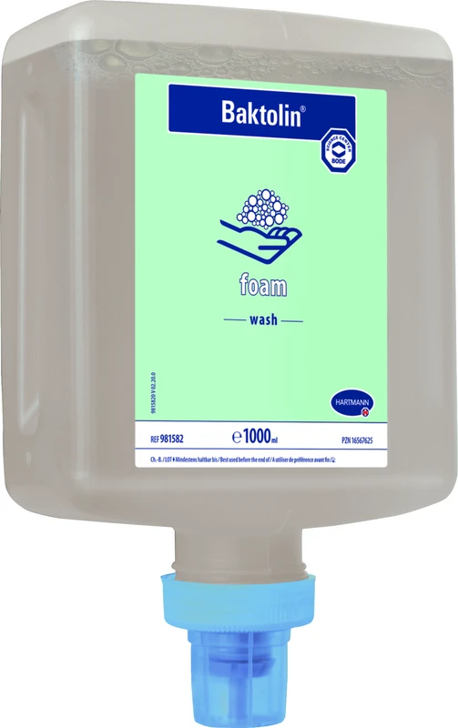Flasche 1 Liter mit vormontierter Pumpe