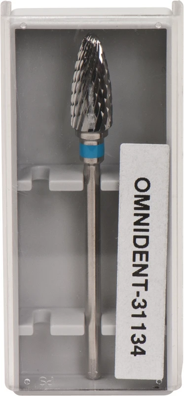 Stück kreuzverz., blau stand., HP, Figur 274 spitz zulauf., 14 mm, ISO 060