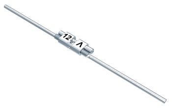 Stück Schraubenkörper 9,6 mm, Edelstahl, Maximale Dehnung 12,0 mm, Retentionsarme gerade Stück Schraubenkörper 9,6 mm, Edelstahl, Maximale Dehnung 12,0 mm, Retentionsarme gerade