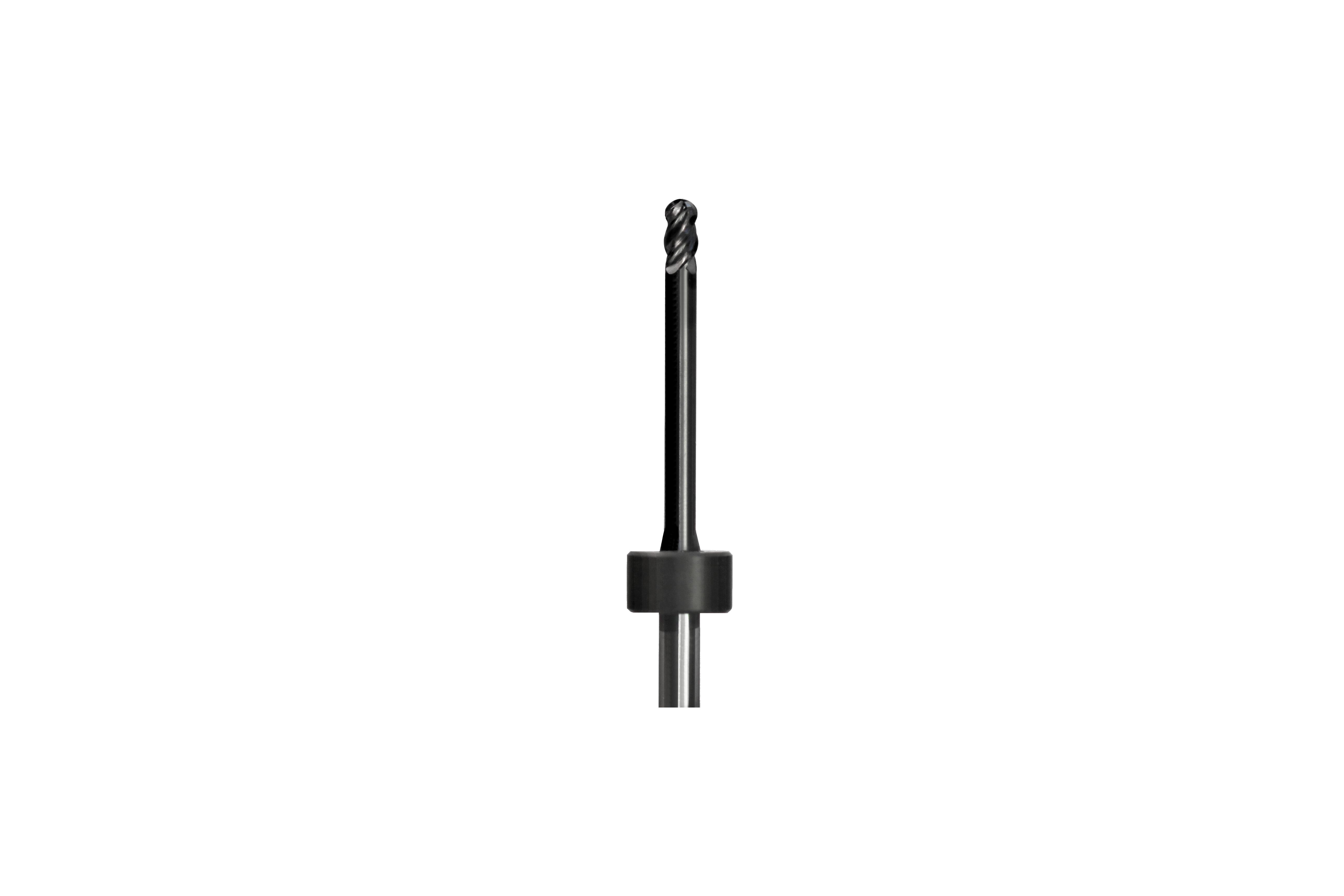 Stück Vierschneider schwarz beschichtet, Kopf-Ø 2,5 mm, Schaft-Ø 3 mm, GL: 44 mm Stück Vierschneider schwarz beschichtet, Kopf-Ø 2,5 mm, Schaft-Ø 3 mm, GL: 44 mm