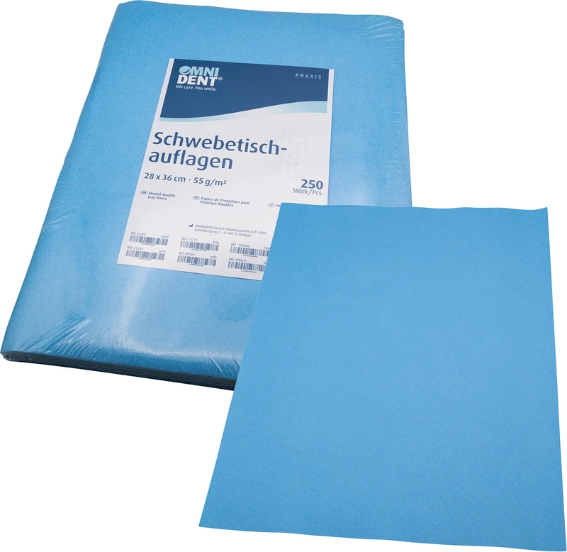 Packung 250 Stück 28 x 36 cm, blau