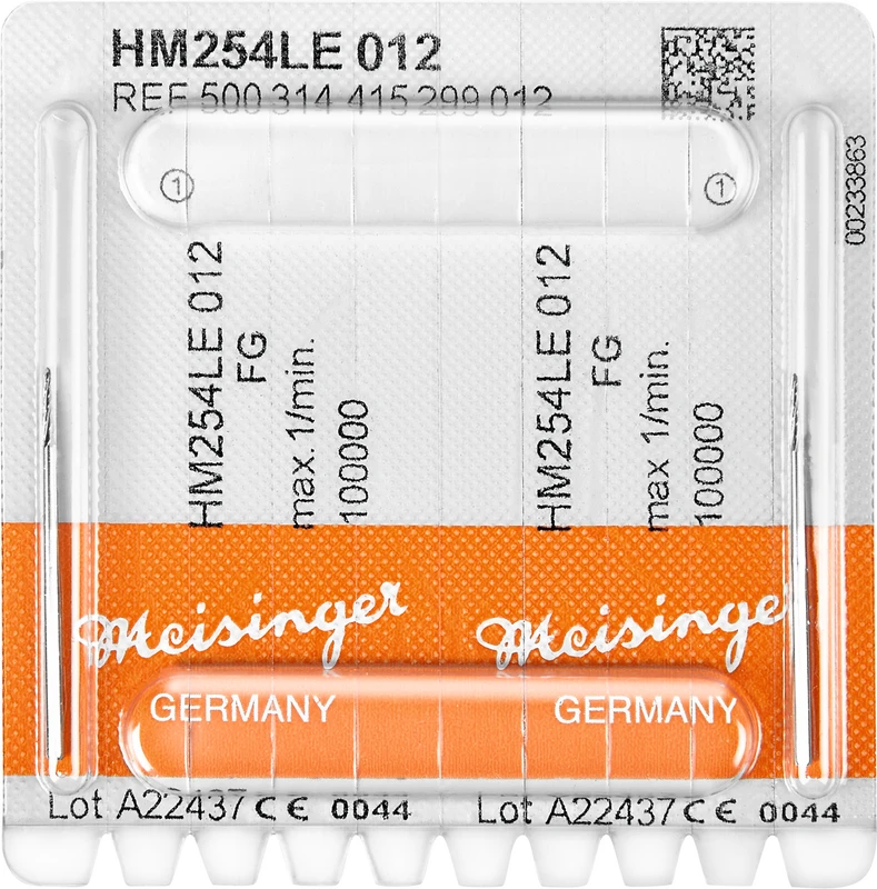 Packung 2 Stück FG (LE), Figur 415, 6 mm, ISO 012