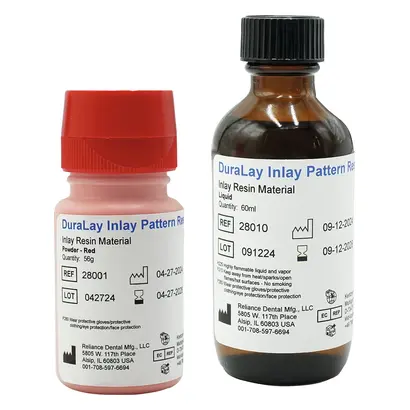 Kit 56 g Pulver rot, 60 ml Flüssigkeit Kit 56 g Pulver rot, 60 ml Flüssigkeit