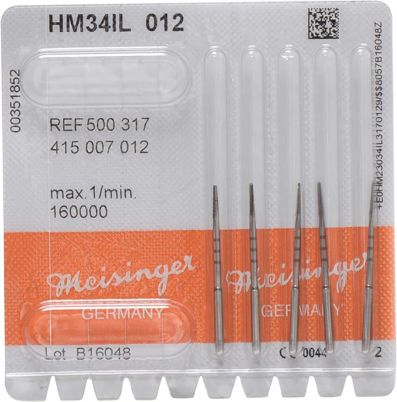 Packung 5 Stück FG XXL, Figur 415, 6 mm, ISO 012 Packung 5 Stück FG XXL, Figur 415, 6 mm, ISO 012