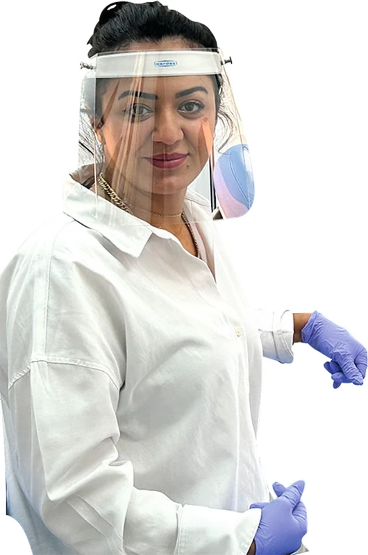 Stück groß 21,5 cm, weiß