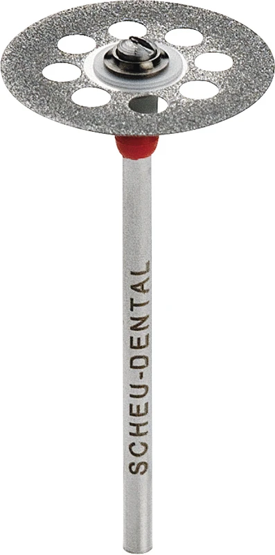 Stück beidseitig, rot, Ø 22 mm, Stärke: 0,28 mm