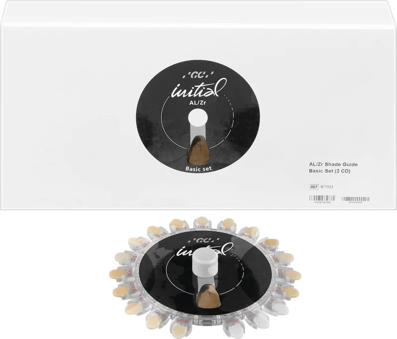 Stück Farbschlüssel dentin