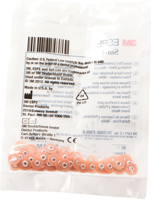 Packung 85 Scheiben XT Ø 9,5 mm, mittel