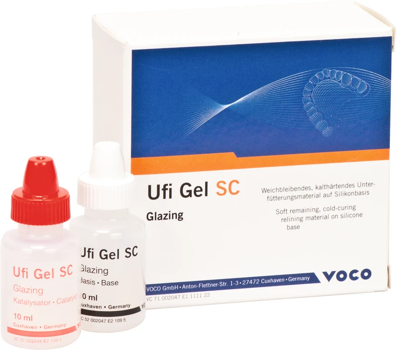 Flasche 2 x 10 ml Glazing (Basis, Katalysator)