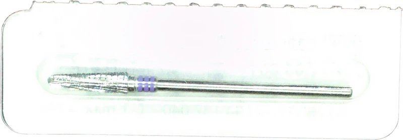 Stück spiralverzahnt, 3 x violett superfein, HP, Figur 194, 13,5 mm, ISO 040