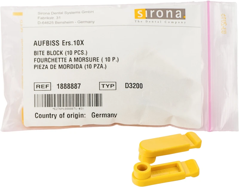 Packung 10 Stück gelb