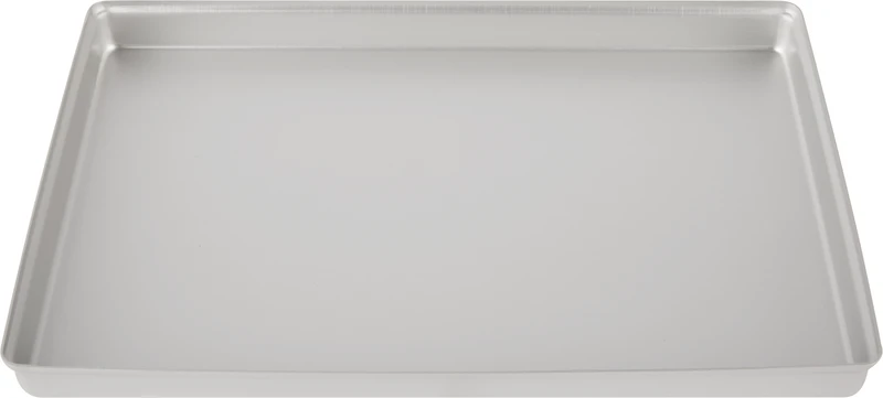 64782 - Alu-Traydeckel - Stück 287 x 186 x 39 mm, grau, für Alu-Tray ohne Perforierung
