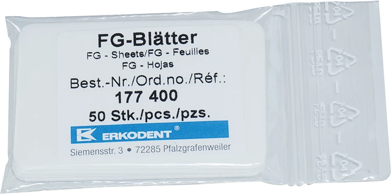 Packung 50 Blätter
