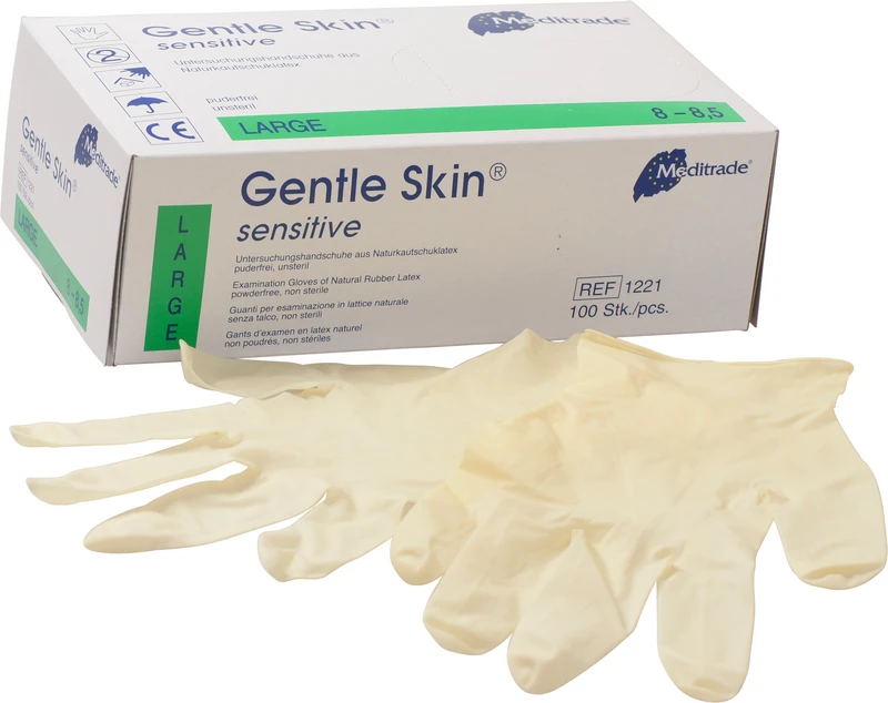 Packung 100 Stück puderfrei, natur, L