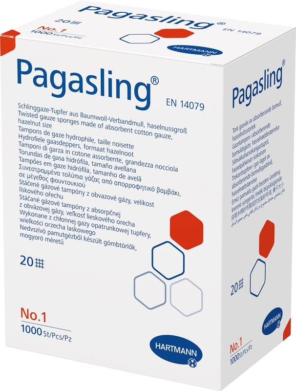 Packung 1.000 Stück Größe 1, Haselnuss