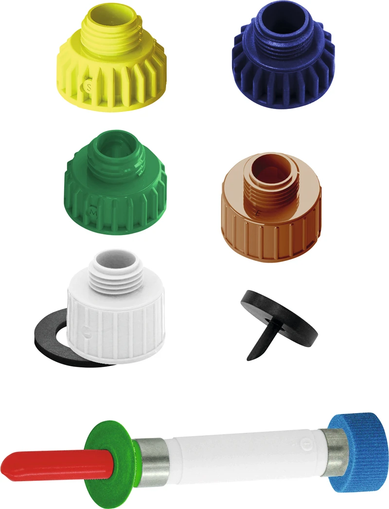 220450 - Flaschenadapter - Set 5 Stück für EURO E-Einheiten