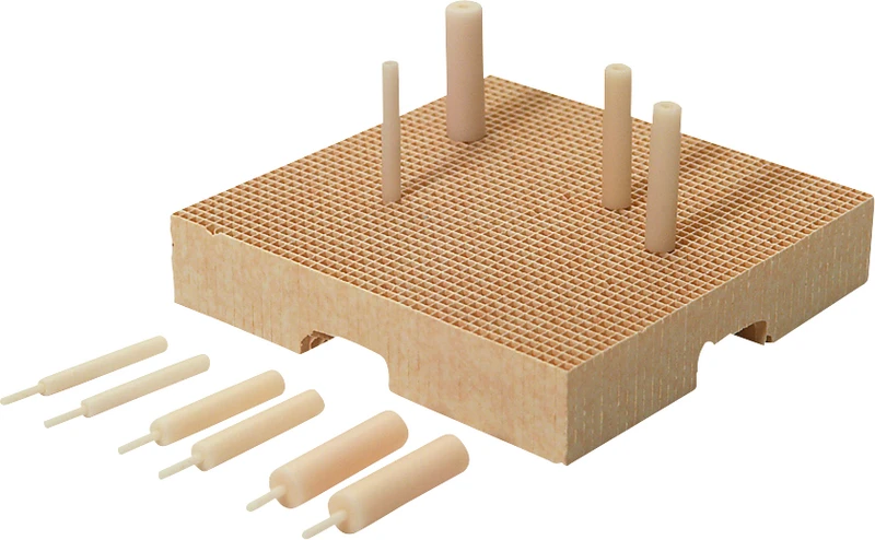 Packung 1 Brenngutträger K, 10 Haltestifte aus Keramik für Front- und Seitenzähne Packung 1 Brenngutträger K, 10 Haltestifte aus Keramik für Front- und Seitenzähne