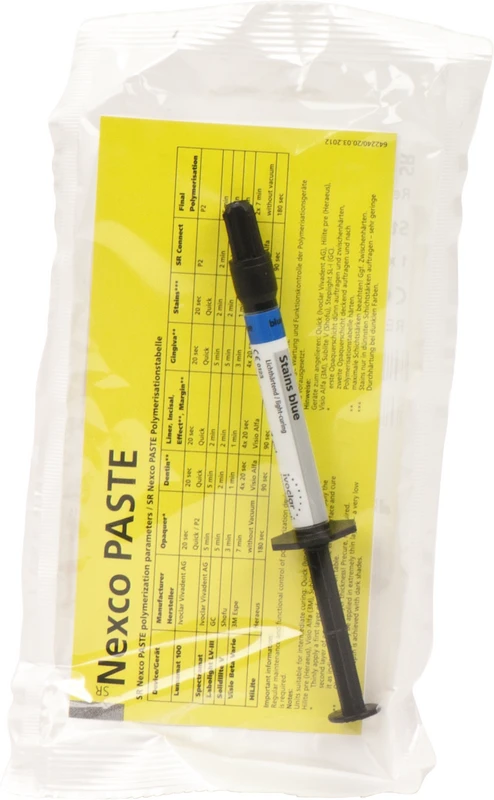 Spritze 1 ml Paste Stains blau Spritze 1 ml Paste Stains blau