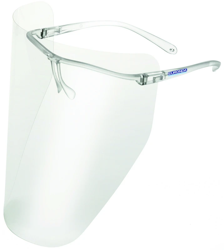 Packung Gestell transparent, 10 Visiere