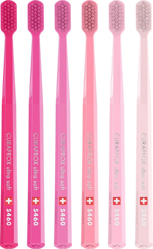 Set 6 Zahnbürsten pink Set 6 Zahnbürsten pink