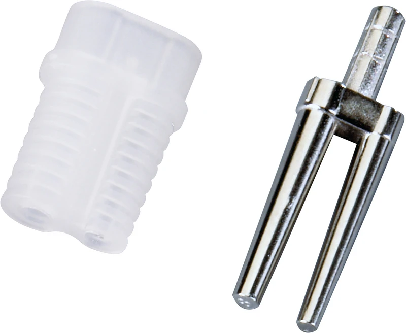 Packung 1.000 Stück Kunststoff, Kopf 2 mm, Stiftlänge 12,5 mm, Kopflänge 5,5 mm, Breite 3,8 mm Packung 1.000 Stück Kunststoff, Kopf 2 mm, Stiftlänge 12,5 mm, Kopflänge 5,5 mm, Breite 3,8 mm