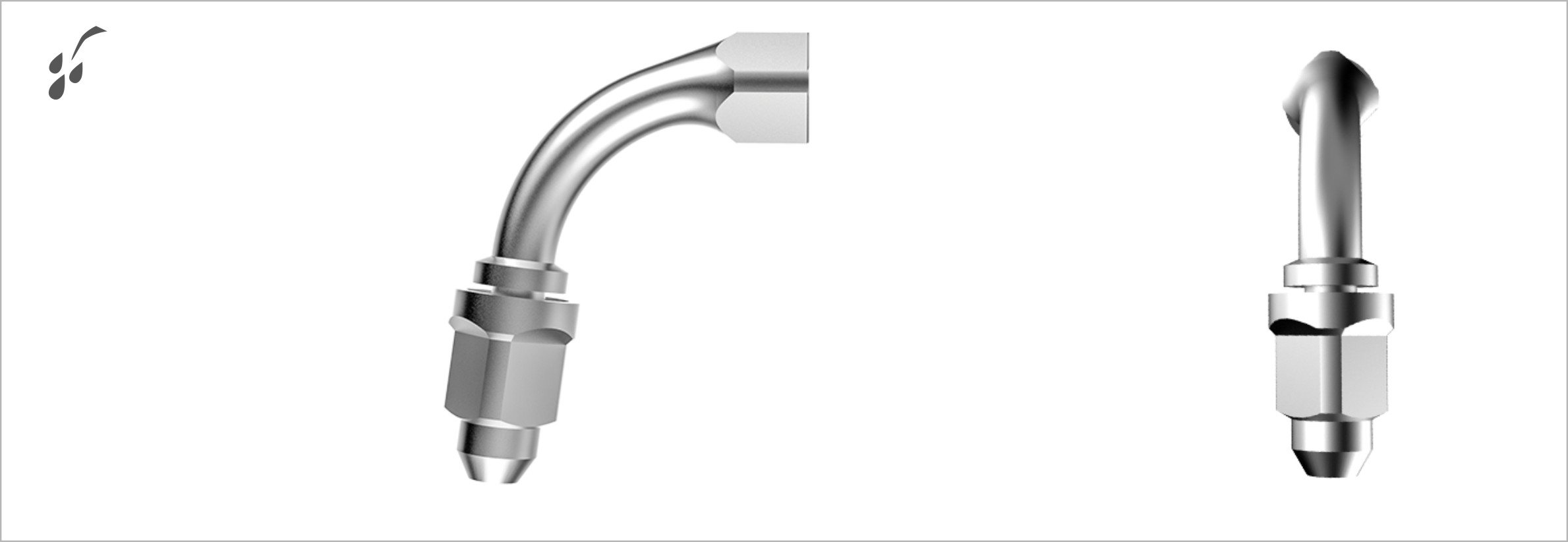 107155630 - Endodontie Spitzen / Feilenhalter - Stück, ES2 Passend für SIRONA® Winkelhalter für U-Feilen 95°. Zur Wurzelkanalreinigung der Molaren