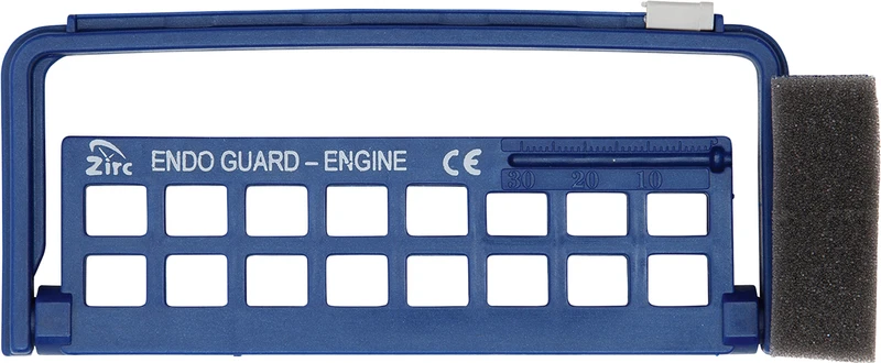 215037 - Steri-Endo Guard Engine - Stück für 11 Maschinen- und 5 Handinstrumente, dunkelblau, 14,1 x 1,3 x 5,1 cm