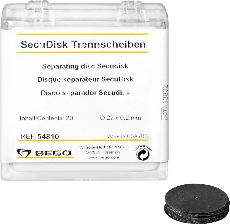 Packung 20 Stück Ø 22 x 0,2 mm Packung 20 Stück Ø 22 x 0,2 mm