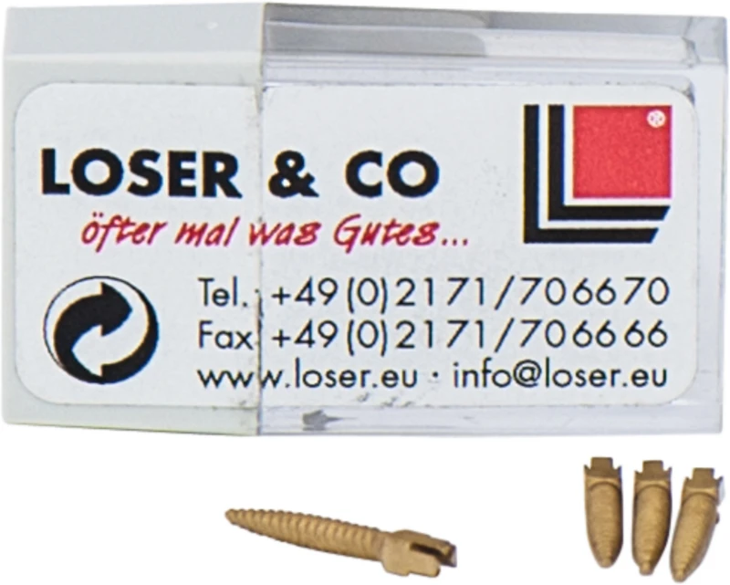 Packung 15 Stück 11,8 mm, Ø 1,65 mm, Größe 5