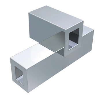 220843 - Kreuzröhrchen - Packung 10 Stück 18 x 25 / 22 x 28