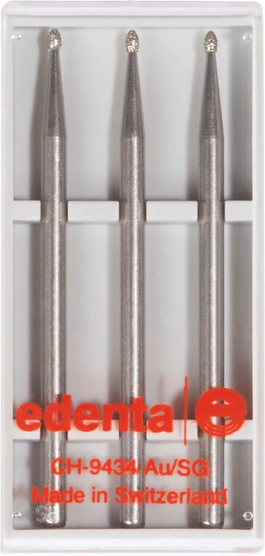 Packung 3 Stück Standard, HP, Figur 257 Knospe, 1,8 mm, ISO 012 Packung 3 Stück Standard, HP, Figur 257 Knospe, 1,8 mm, ISO 012