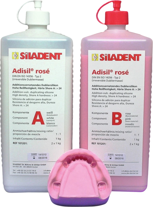 Packung 1 kg Flasche A, 1 kg Flasche B, 9:1