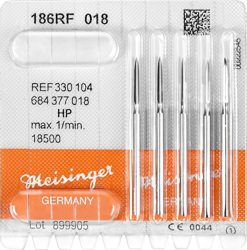Packung 5 Stück rostfreier Stahl, HP, Figur 684, 12 mm, ISO 018