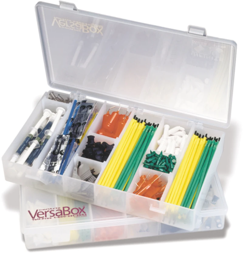 Stück Box mit 6 Trennwänden, 6 Fächern (45 x 160 mm) Stück Box mit 6 Trennwänden, 6 Fächern (45 x 160 mm)