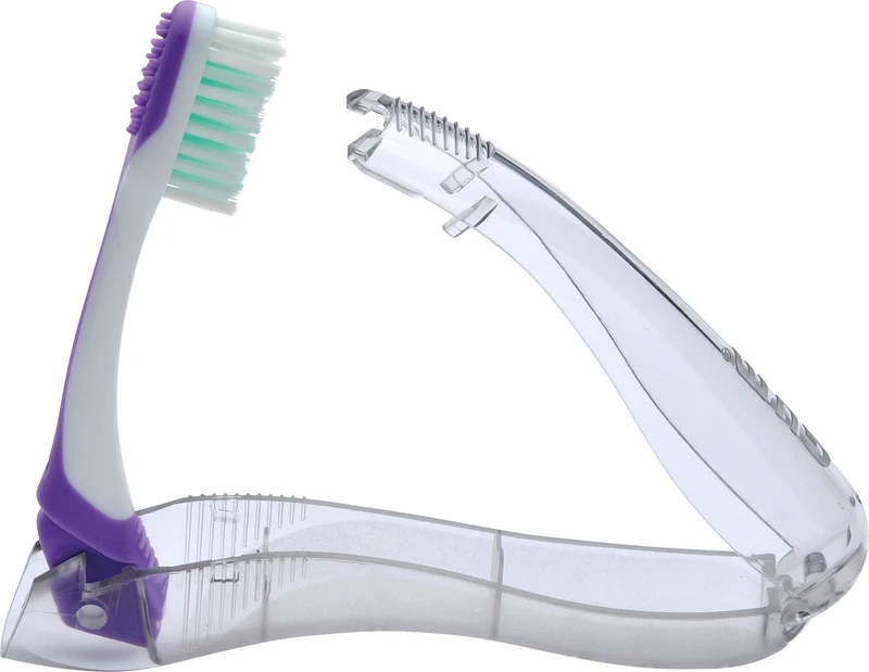 Stück Reisezahnbürste weich, V-Schnitt