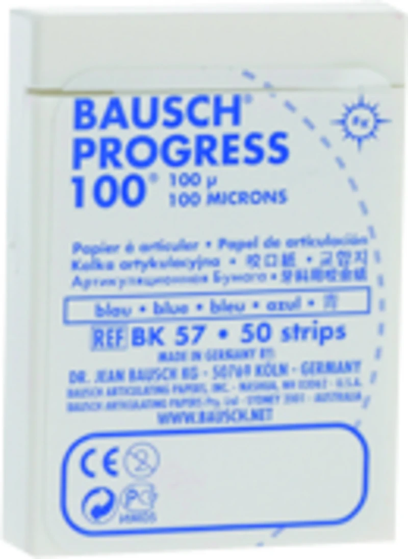 Packung 50 Streifen blau, vorgeschnitten, BK 57 Packung 50 Streifen blau, vorgeschnitten, BK 57