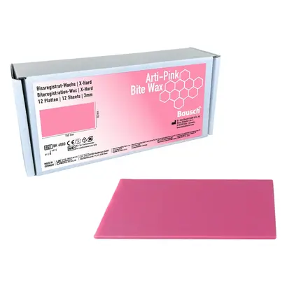 Packung 12 Stück, 150 x 80 x 3 mm, rosa